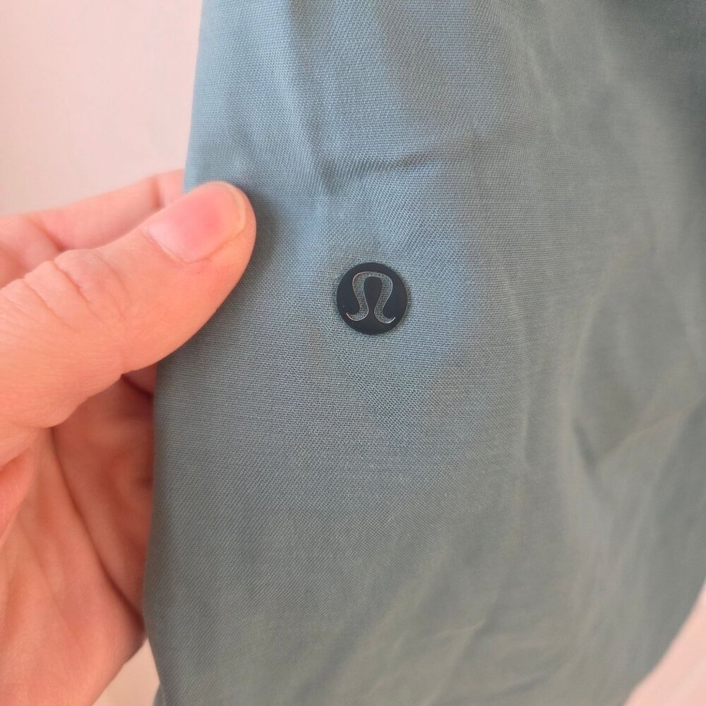 Lululemon Teal Chinos Pants Stretch Performance Pants Golfing Business Casual 32 - Picture 7 of 7